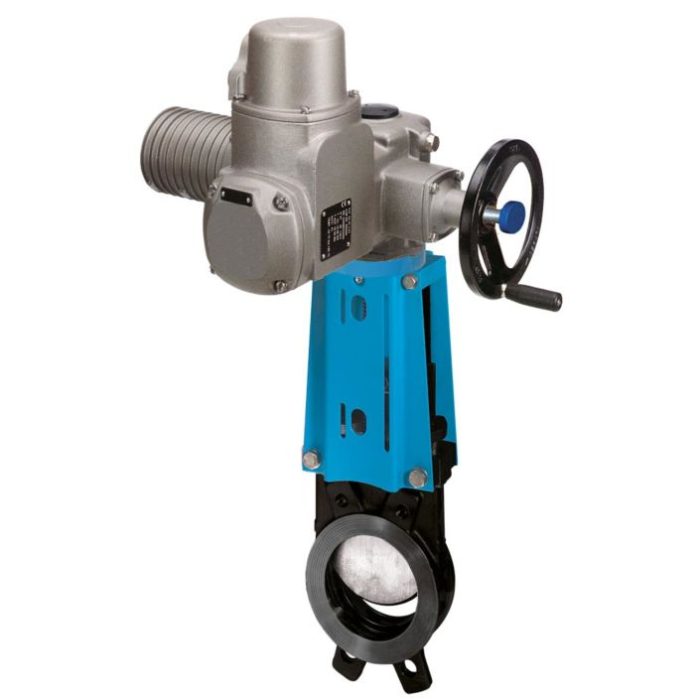 END-Armaturen WGE-GG-EPDM-150/400V Knife-Gate-Valve