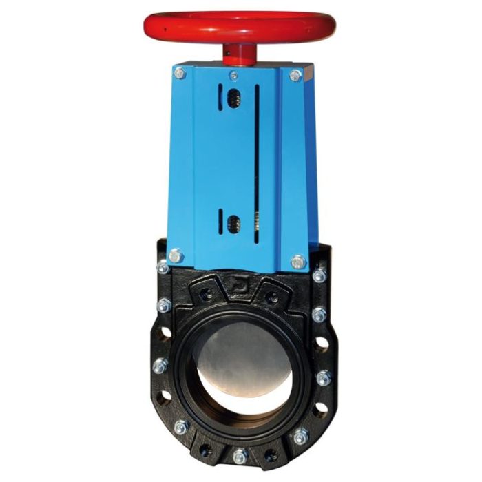 END-Armaturen WGEB-GG-EPDM-125/MW Knife-Gate-Valve bidirect.