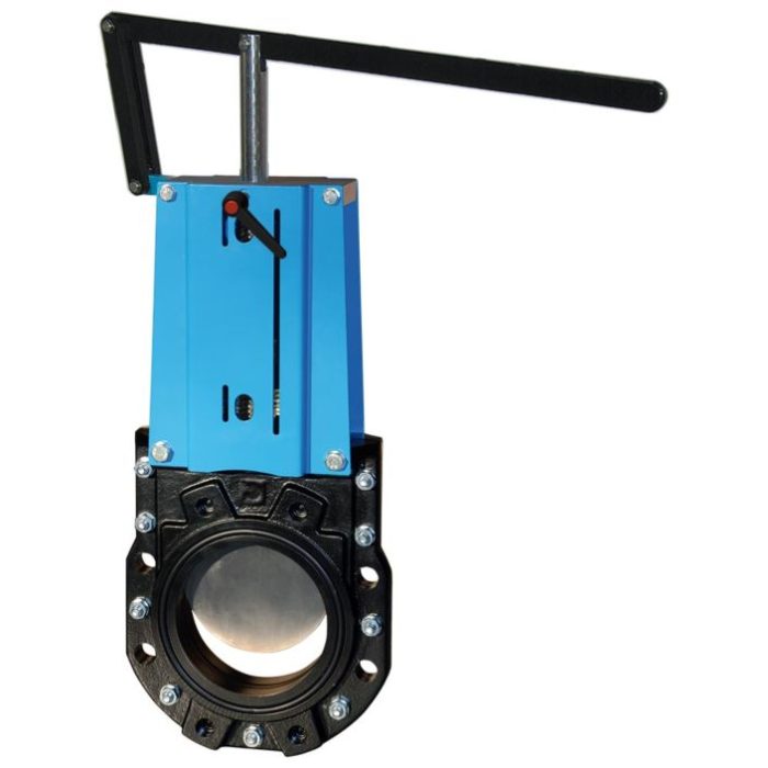 END-Armaturen WGEB-GG-NBR-100/ML Knife-Gate-Valve bidirect.