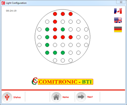 Comitronic-Bti Logiciel de programmation pour voyant lumineux rvb