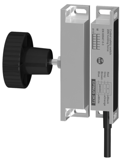 Comitronic-Bti EPINUS 2K 72 / MKT EPINUS 2K 72 - Safety switch with magnetic hold in stainless 316L