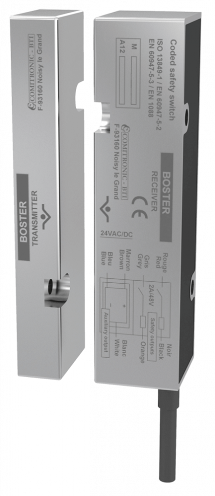 Comitronic-Bti BOSTER/6M BOSTER - Safety switch with magnetic hold 4 Kgs