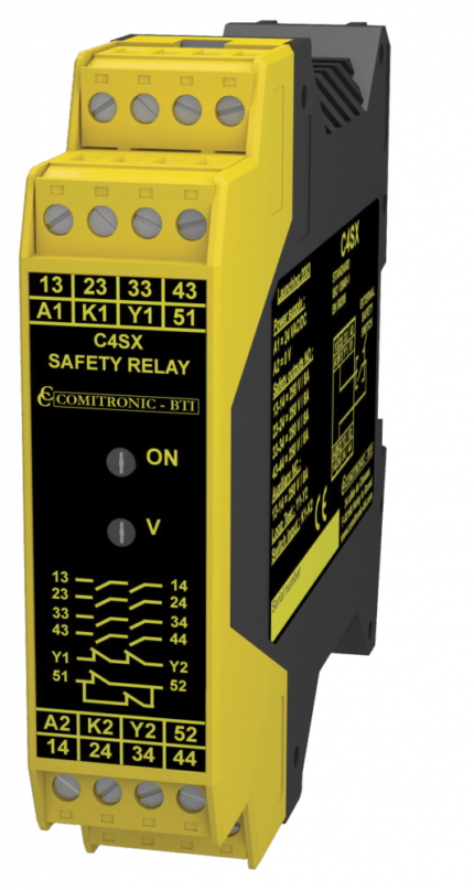 Comitronic-Bti C5SX/24V C4SX and C5SX - Extension of security lines