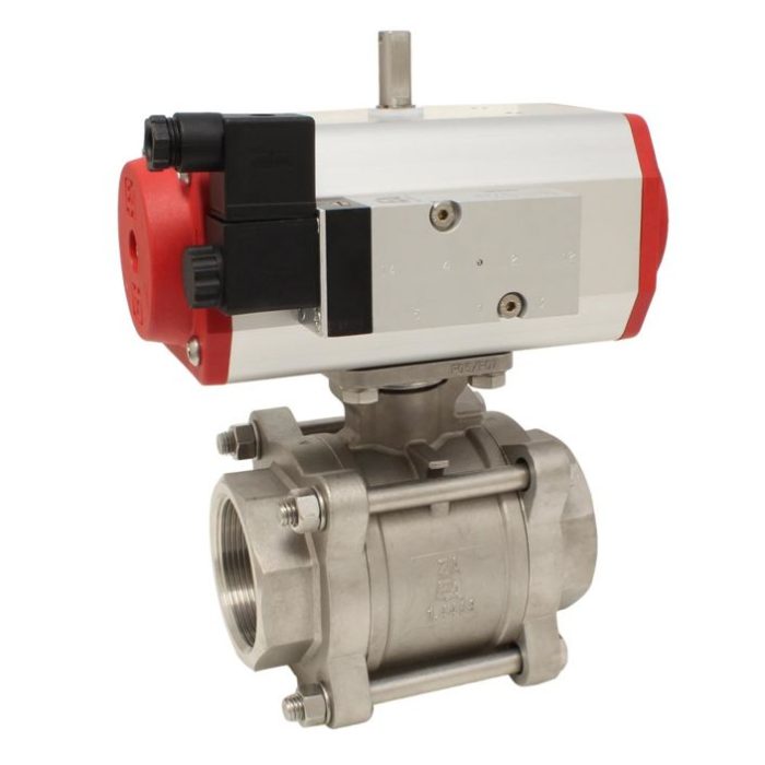 END-Armaturen ZA24-ED43/AM230AC Ball valve ZA 3/4"thread